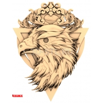 Panel "Eagle" in decor