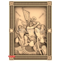 Panel "Rus' Warriors of the North"