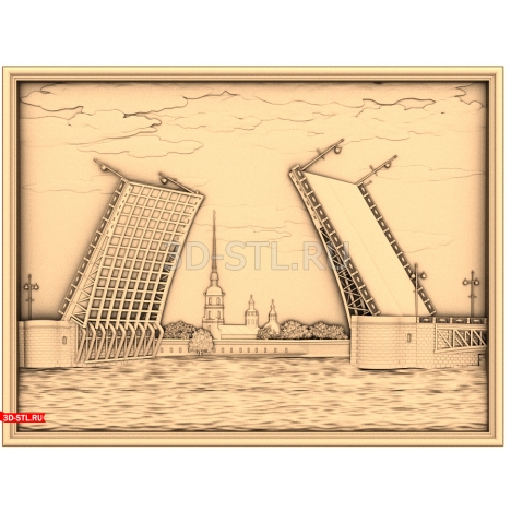 St. Petersburg Drawbridges Panel 