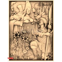 Panel of the Goddess of Fertility