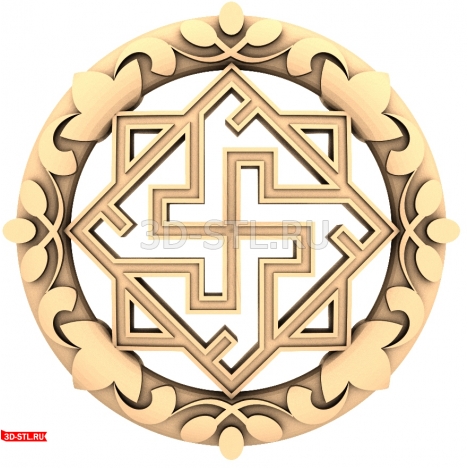 Valkyrie Panel - 3D Model in STL Format for CNC