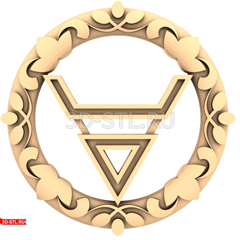 Veles Panel - 3D model for CNC router in STL format
