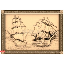 Panel Two Frigates