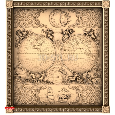 World Map Panel 
