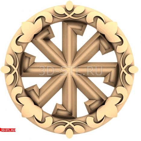 Ladinets Panel - 3D model for milling