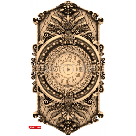 3D model of the Imperial Elegy watch in STL format for CNC
