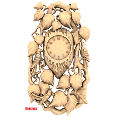 Birds in the Foliage Clock 