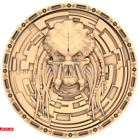 3D model of the Predator in STL format for CNC machines