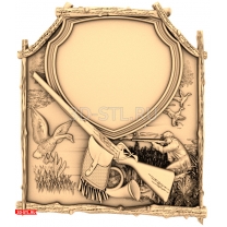 "Hunting Frame" Frames | STL - 3D model for CNC