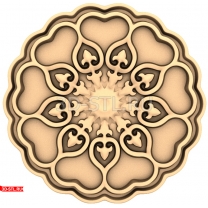 Sockets "Socket (730)" | STL - 3D model for CNC
