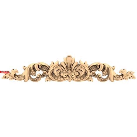Exquisite decoration in STL format for CNC