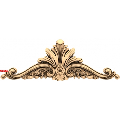 Exquisite decoration in STL format for CNC