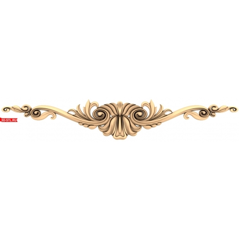 Curves of Elegance - 3D STL model for milling