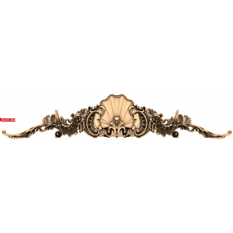Marine Symphony Decor - 3D STL model for CNC