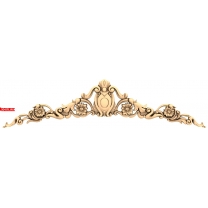 Elegant decor with floral motifs