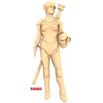 Panel "Girl Knight"