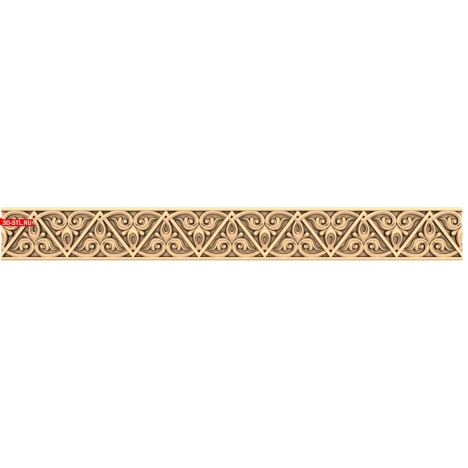 3D model of STL baguette for CNC machine
