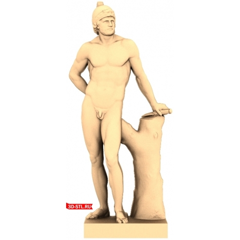 Mars Mythology Panel - 3D CNC Model