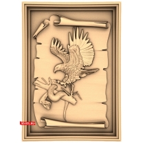Panel "Eagle and Snake"