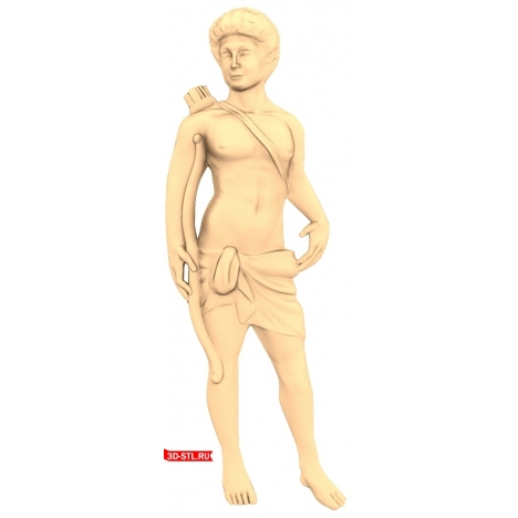 3D model of an Archer in STL format for CNC
