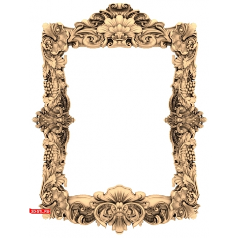 3D model of the Grape Symphony frame for CNC in STL format