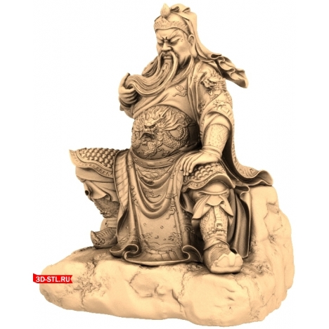 3D Model of the Great Warrior for 3D Printing