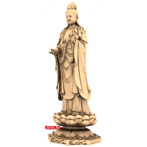 3D Buddha Model for 3D Printing - Buddha's Wisdom