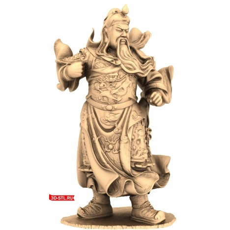3D model of the Guardian of the East for 3D printing