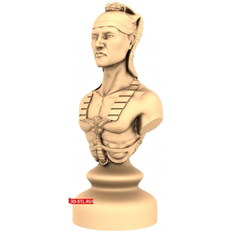 3D model of the Guardian of the Nile for 3D printing