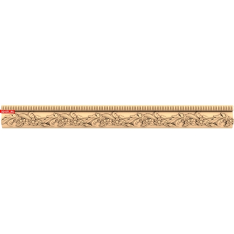 STL model of the Lily character baguette for CNC