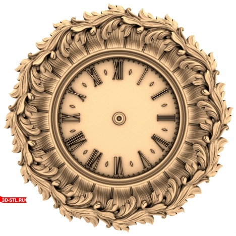 Vintage Carved Clock 