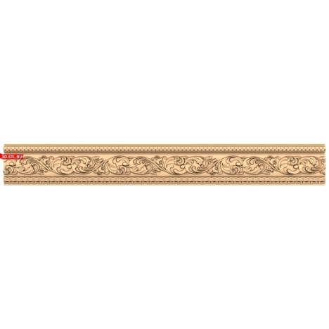 Vintage Marshmallow Baguette - STL 3D model for CNC