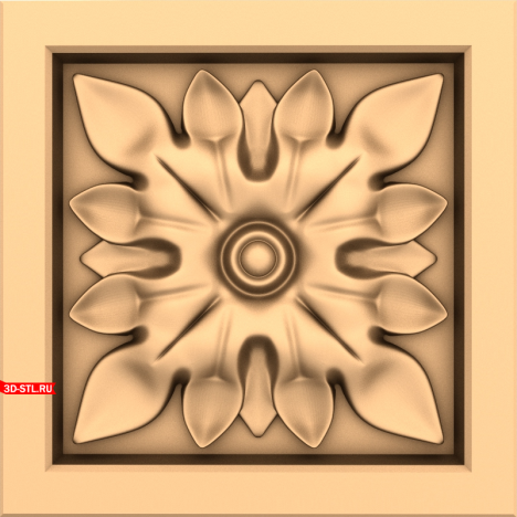 3D model of the Royal Lotus socket for CNC