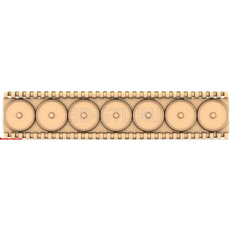 Baguette | STL - 3D model for CNC