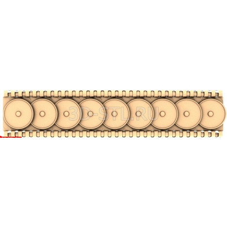 Baguette | STL - 3D model for CNC