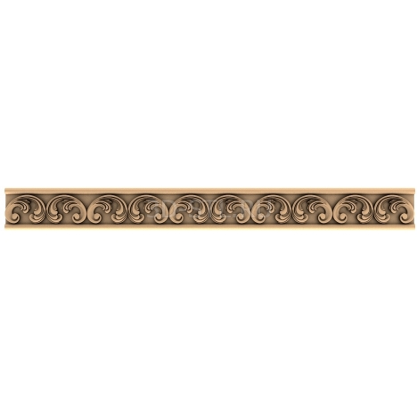 Baguette | STL - 3D model for CNC