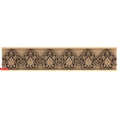 Baguette | STL - 3D model for CNC