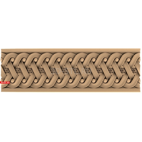 Baguette | STL - 3D model for CNC