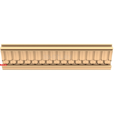 Baguette | STL - 3D model for CNC