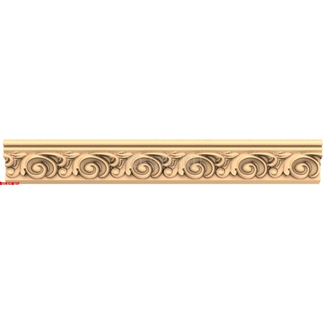 Baguette | STL - 3D model for CNC