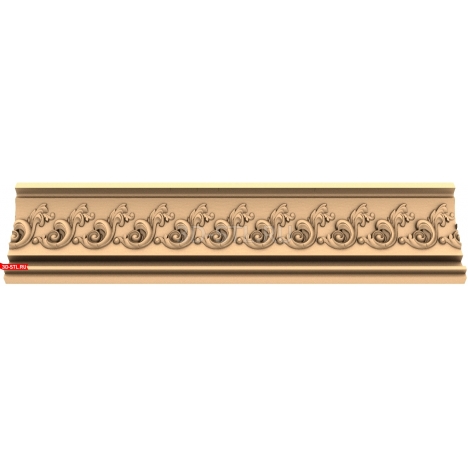 Baguette | STL - 3D model for CNC