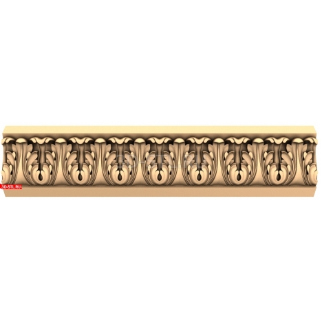 Baguette | STL - 3D model for CNC