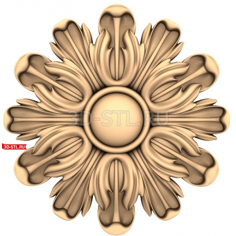 Decor | STL - 3D model for CNC
