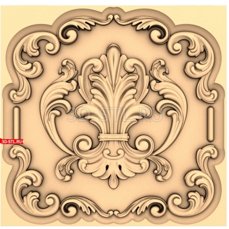 Decor | STL - 3D model for CNC