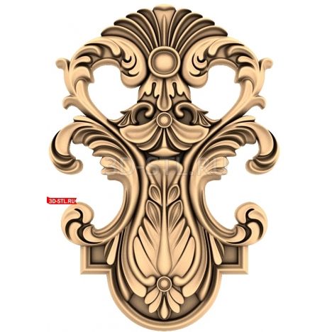 Decor | STL - 3D model for CNC
