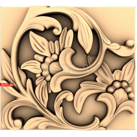 Decor | STL - 3D model for CNC