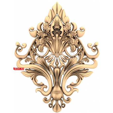 Decor | STL - 3D model for CNC