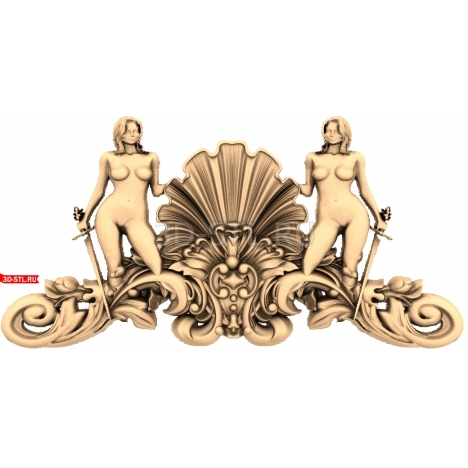 Decor | STL - 3D model for CNC