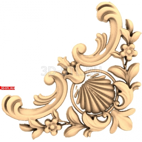 Decor | STL - 3D model for CNC