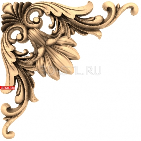Decor | STL - 3D model for CNC